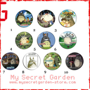 My Neighbor Totoro となりのトトロ Anime Pinback Button Badge Set 1a, 1b or 1c ( or Hair Ties / 4.4 cm Badge / Magnet / Keychain Set )